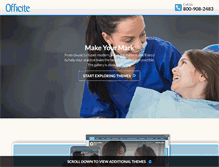 Tablet Screenshot of gallery.officite.com